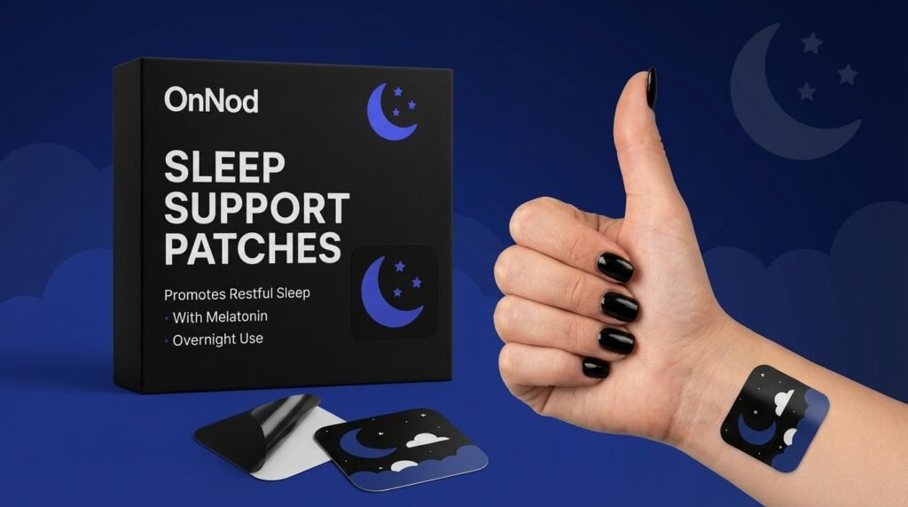 OnNod Sleep Support Patches box