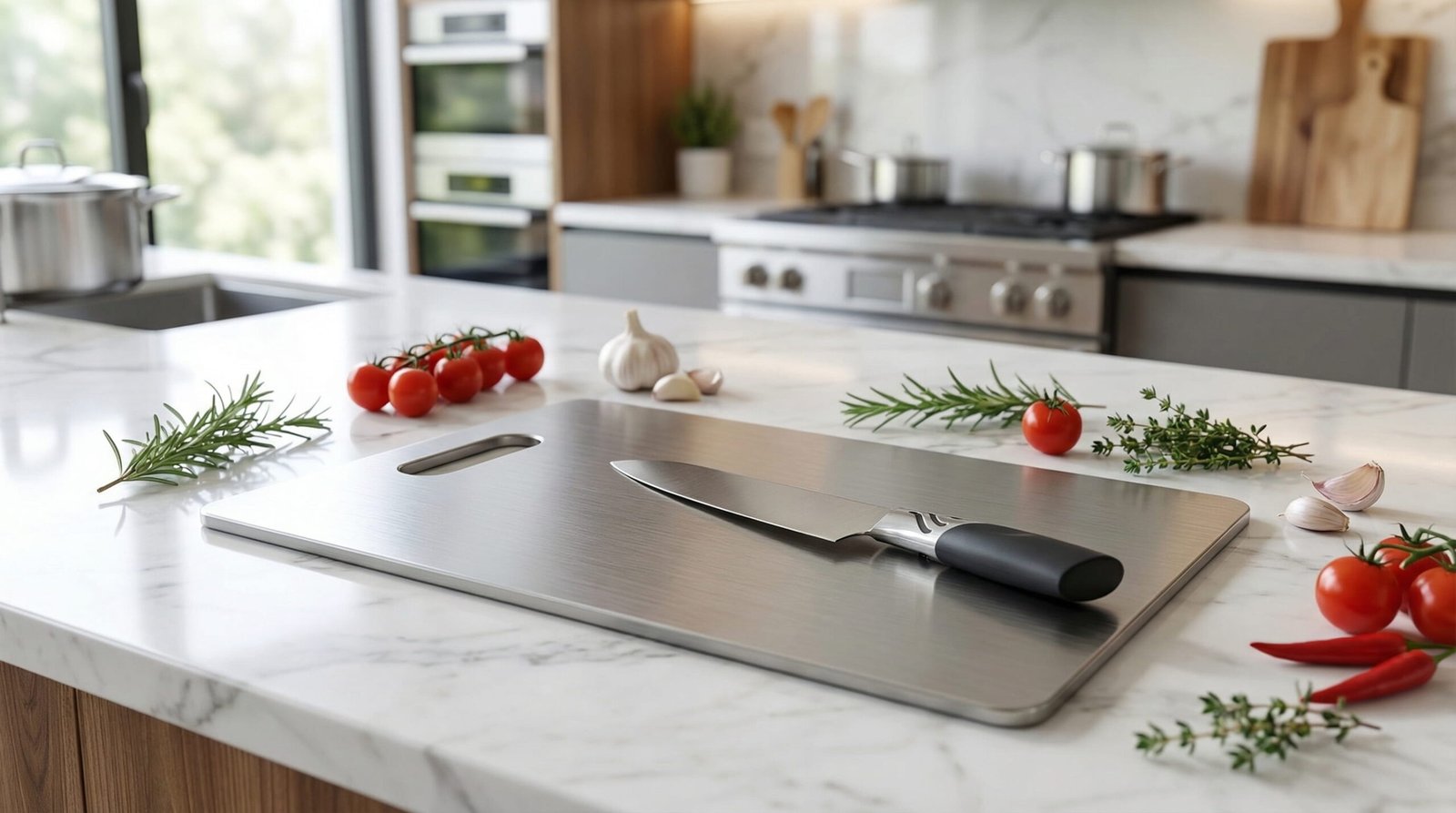 Kireato Cutting Board in Kitchen